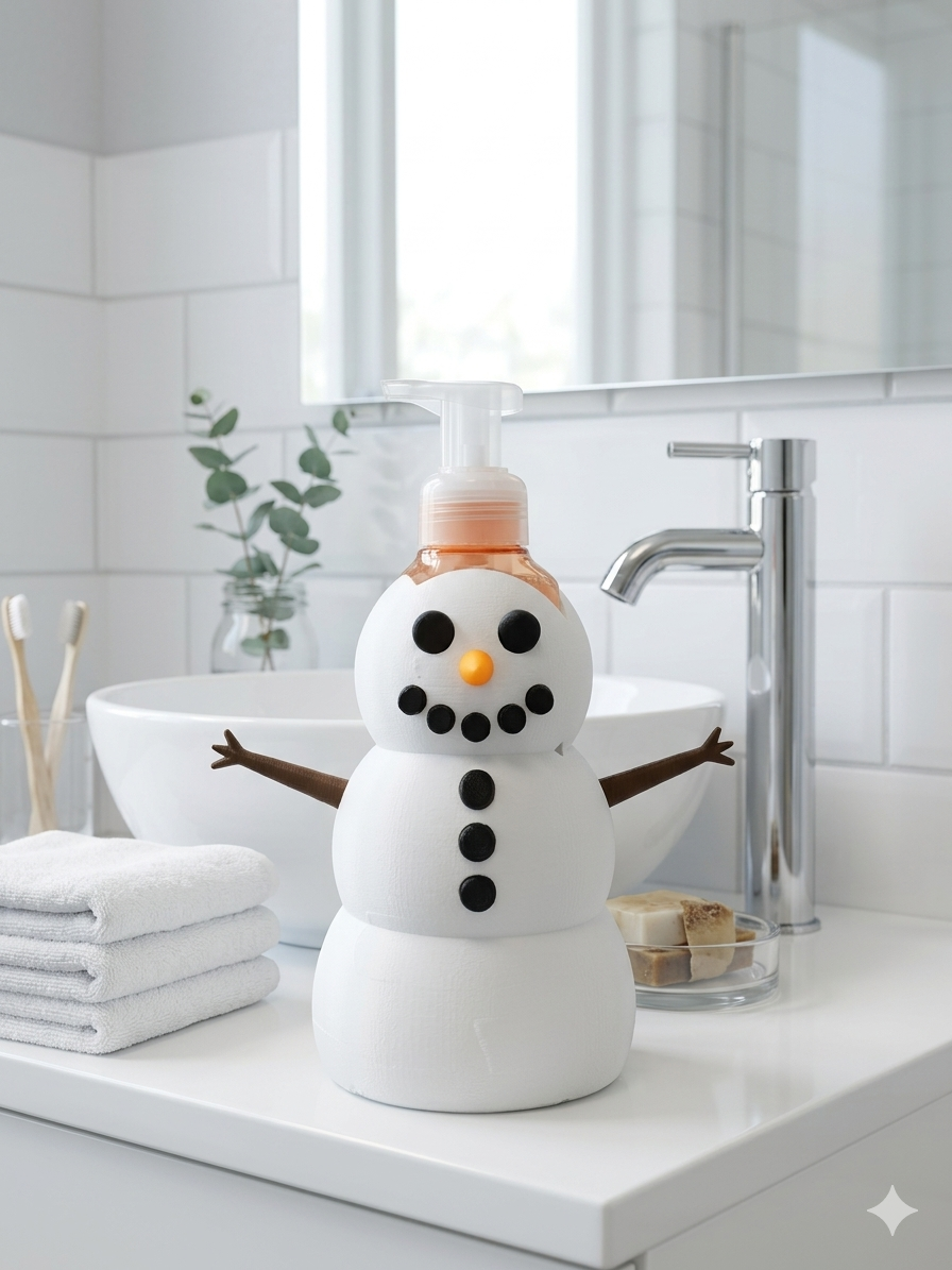 BBW Snowman Soap Holder