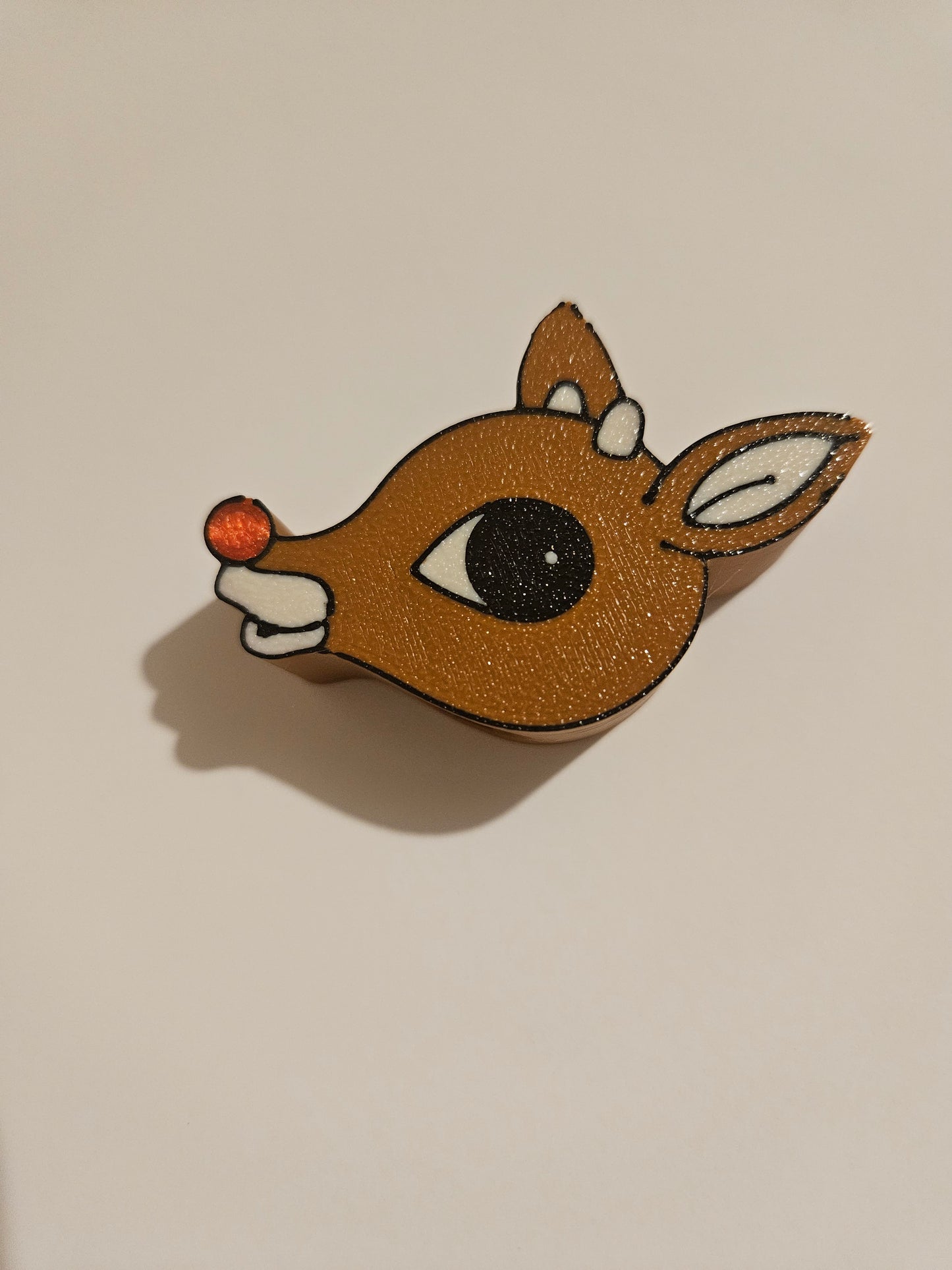 Rudolph Straw Topper