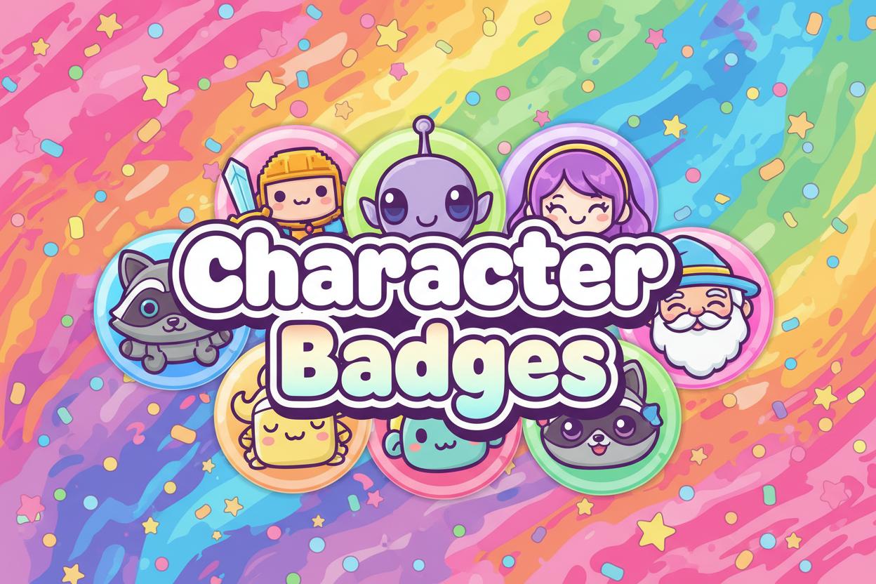Character Badges