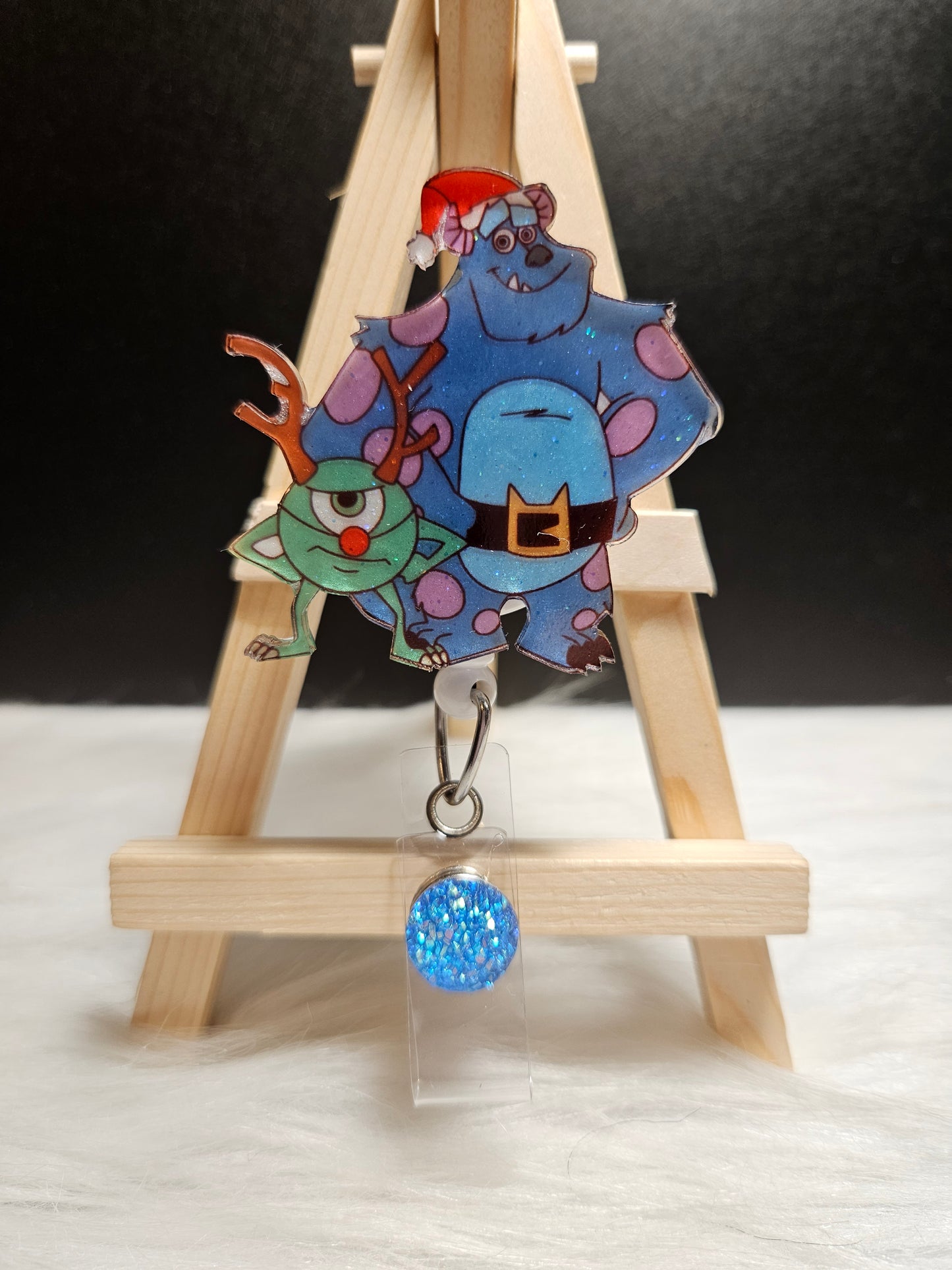 Christmas Monsters Badge Reel