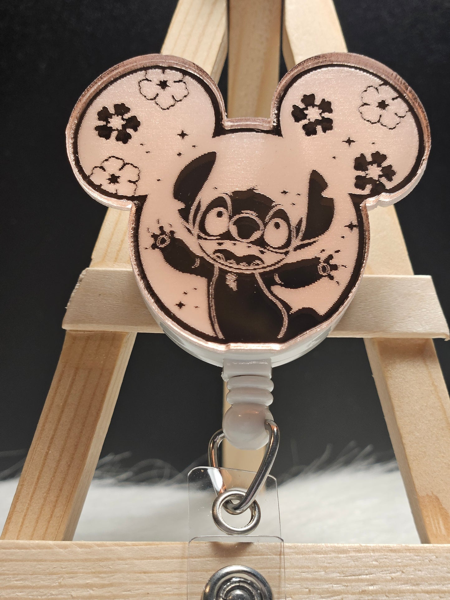 Mirrored Character Badge