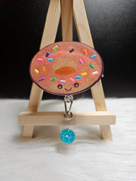 Doughnut Badge Reel