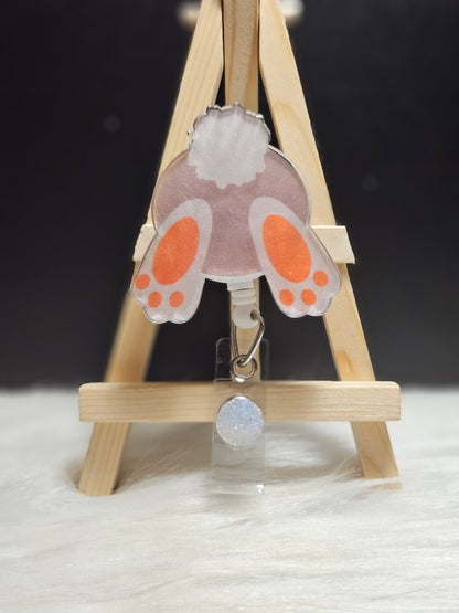 Bunny Butt Badge Reel