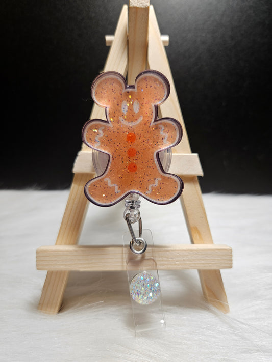 Gingerbread Cookie Badge Reel