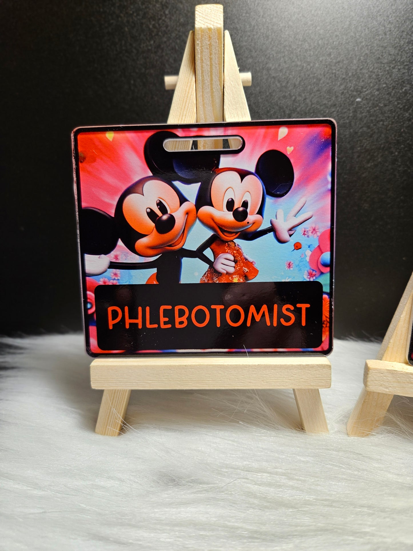 Badge Buddy-Minnie And Mickey