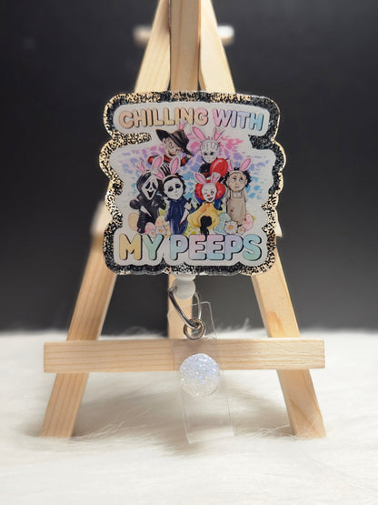 Easter Scary Chillin With My Peeps