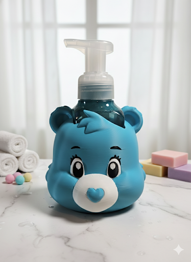 3D Printed BBW Bear Soap Holder