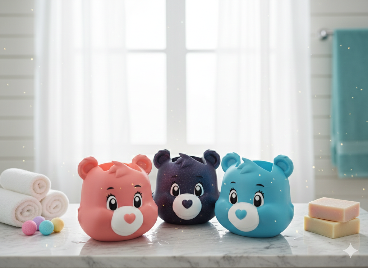 3D Printed BBW Bear Soap Holder