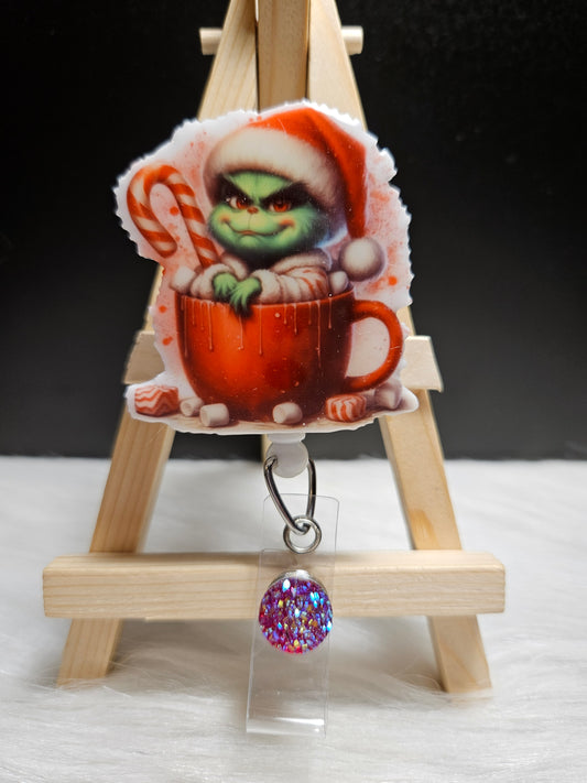 Grinch Badge Reels