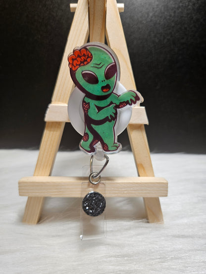 Alien Zombie Badge Reel