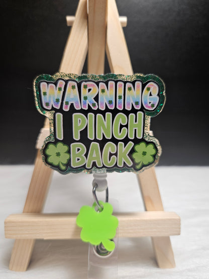 Warning I Pinch Back