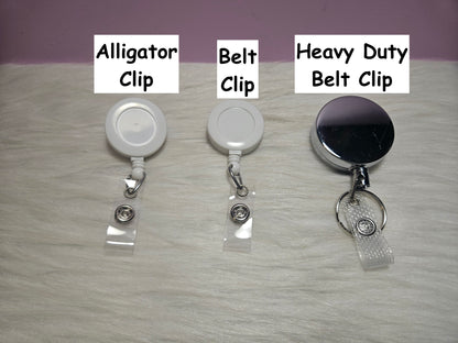 3D Printed Bulldog Badge Reel