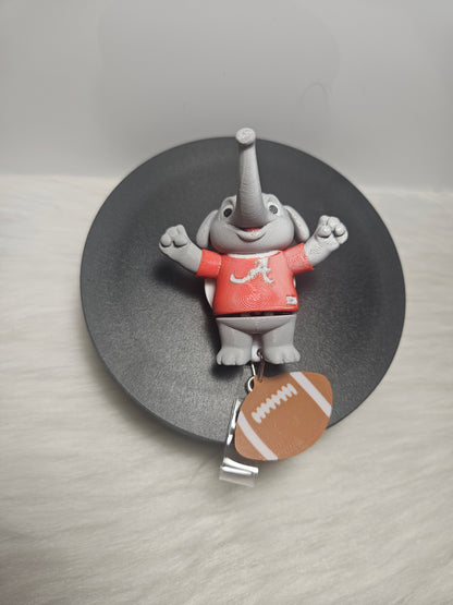 3D Printed Alabama Badge Reel
