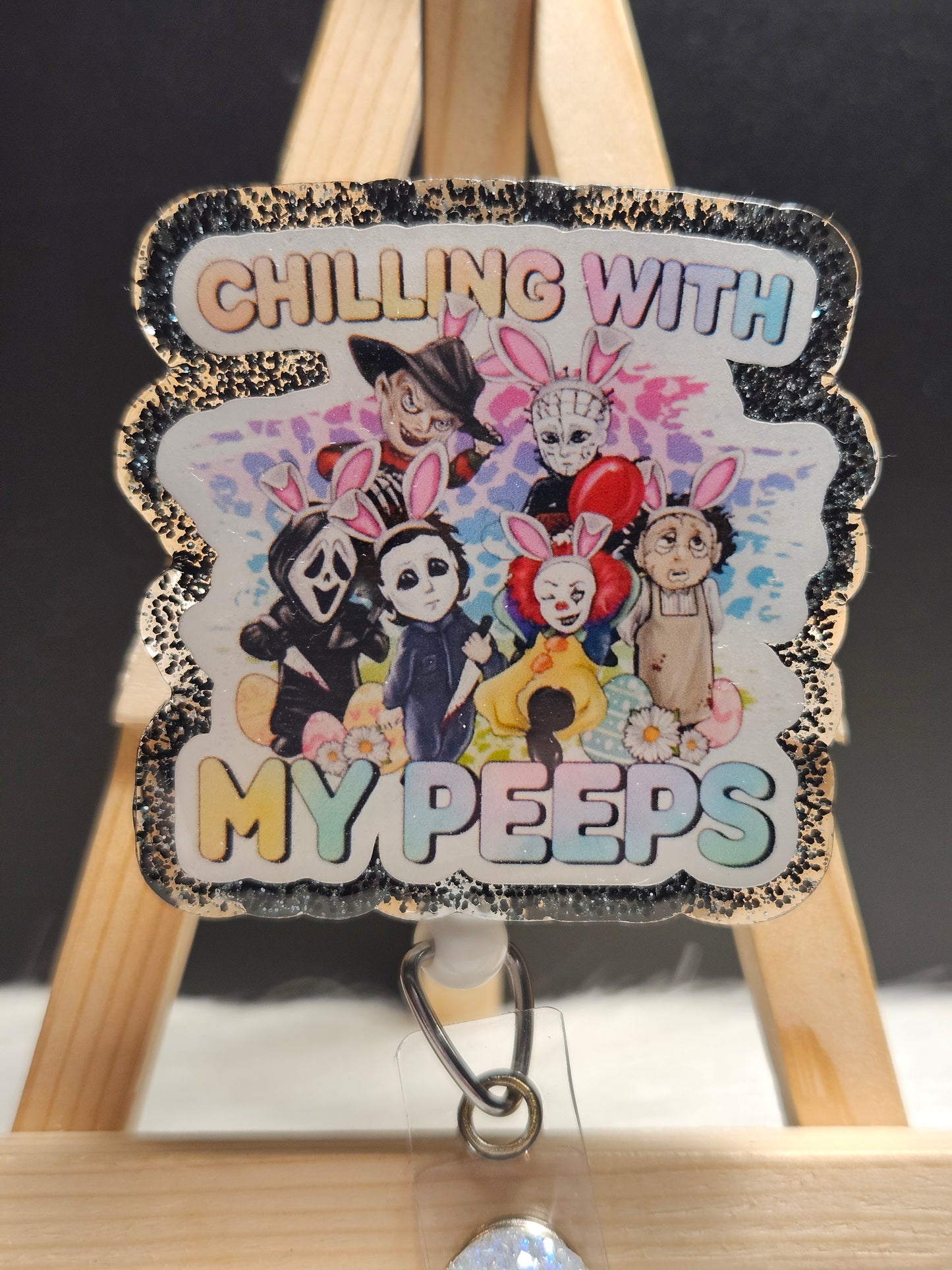 Easter Scary Chillin With My Peeps