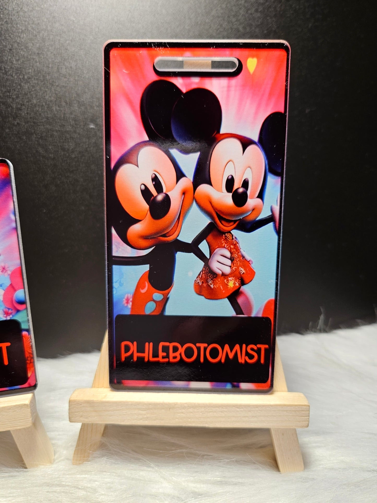 Badge Buddy-Minnie And Mickey