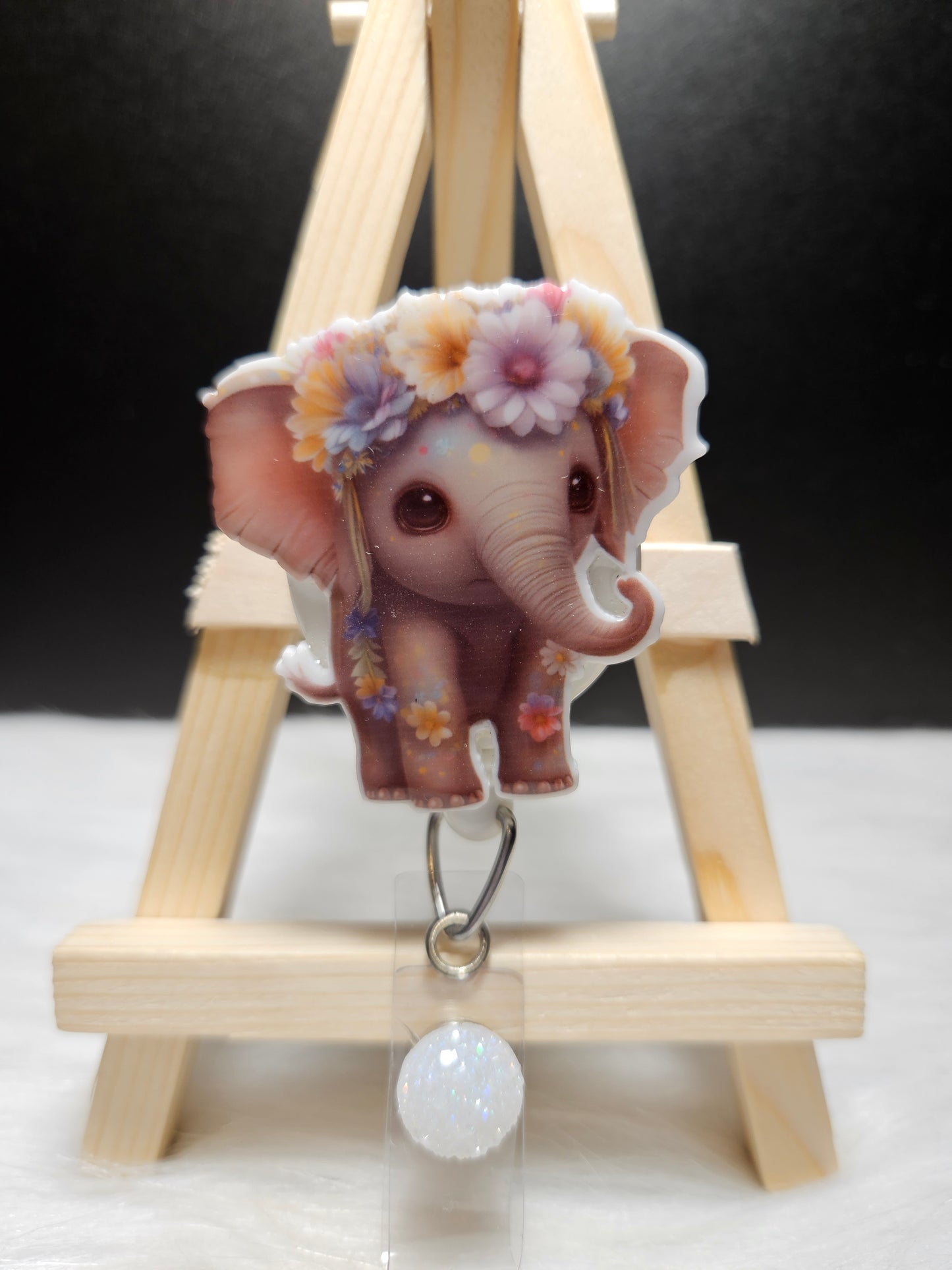 Elephant Badge Reel