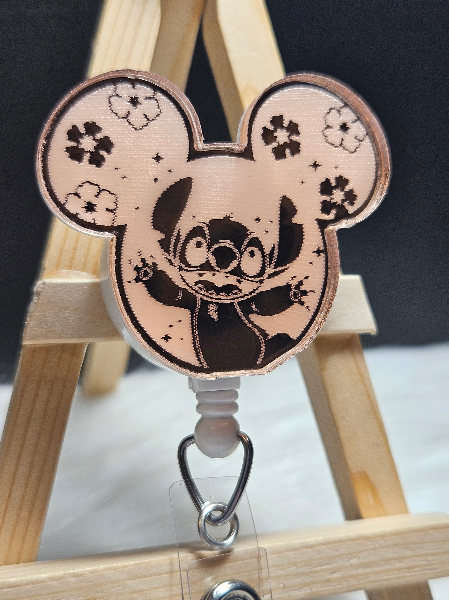 Mirrored Character Badge