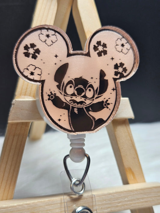 Mirrored Character Badge