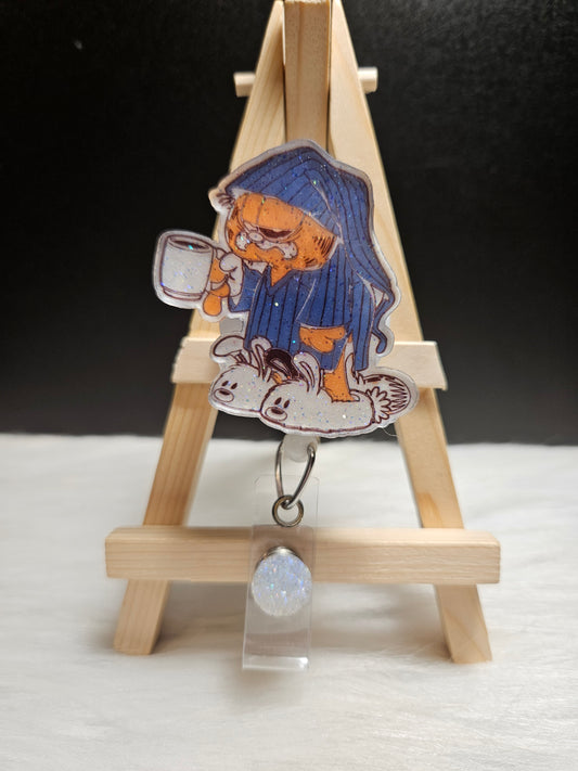 Coffee Garfield Badge