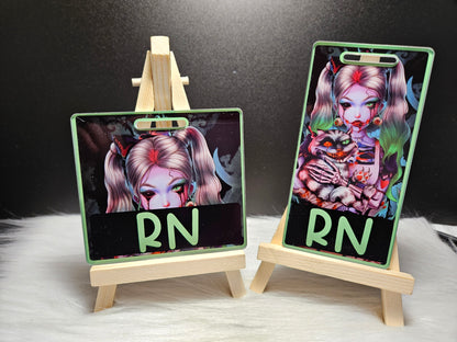 Badge Buddy-Zombie Girl