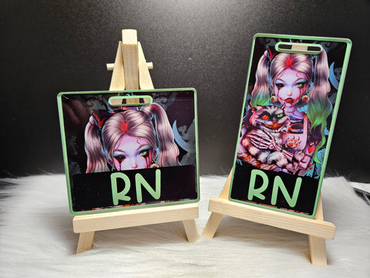 Badge Buddy-Zombie Girl