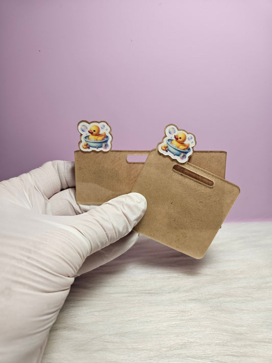 Badge Buddy Bubble Bath Duck