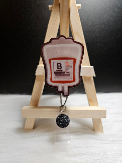 Blood Bag Badge Reels