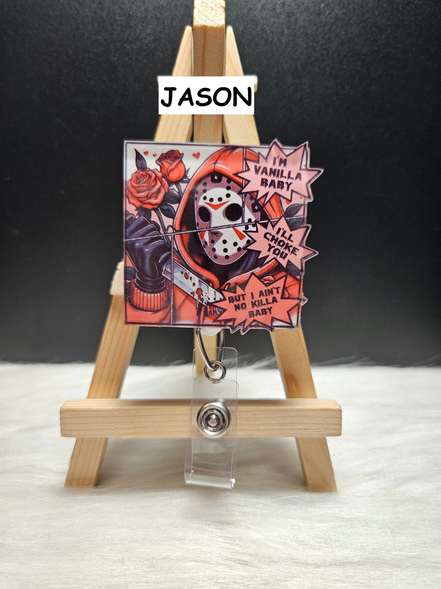 Scary Characters Badge