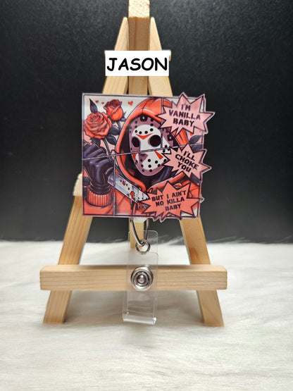 Scary Characters Badge