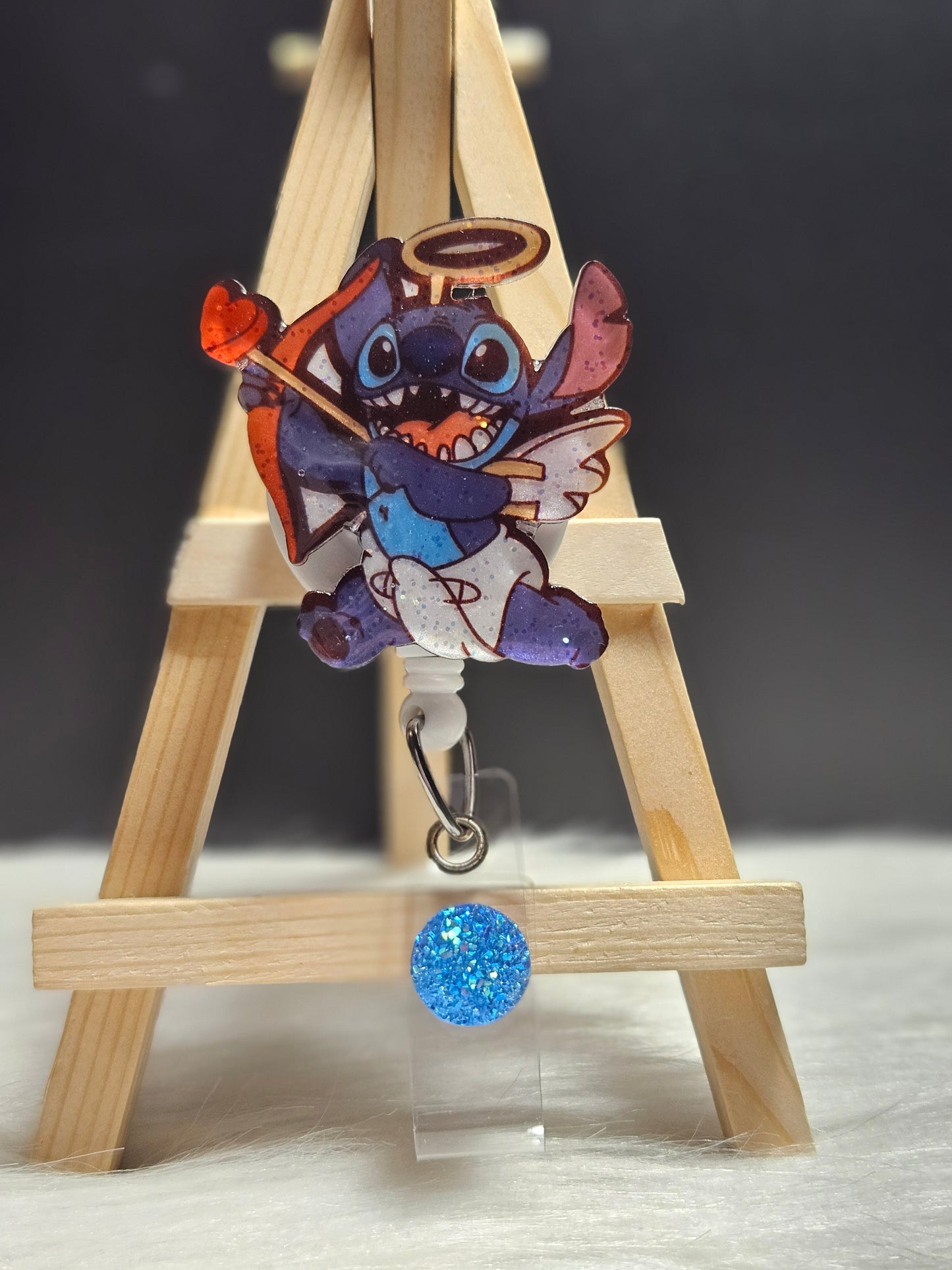 Cupid Stitch Badge Reel