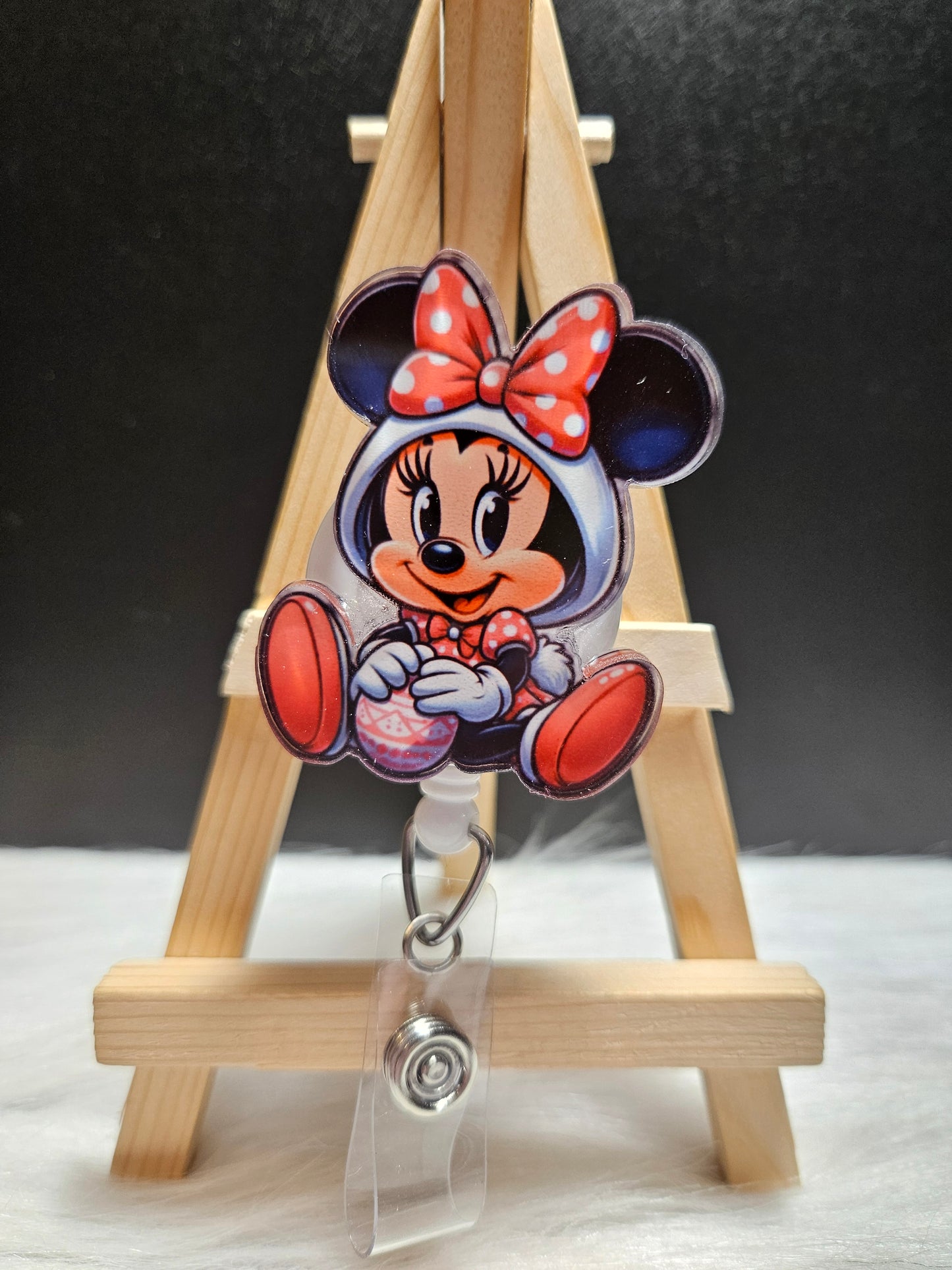 Baby Minnie Easter Badge