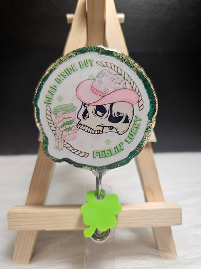 St.Patrick Feeling Lucky Badge