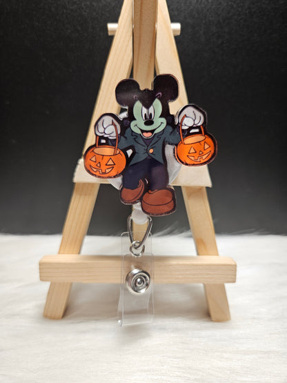 Spooky Mickey Badge