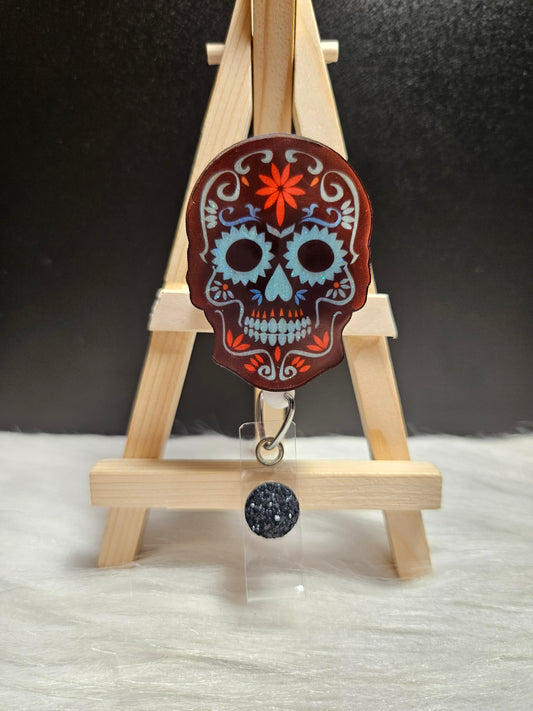 Day Of The Dead Badge