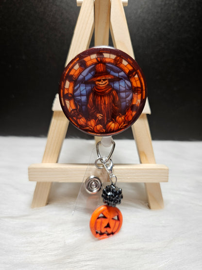Halloween Stained Glass Image Badges