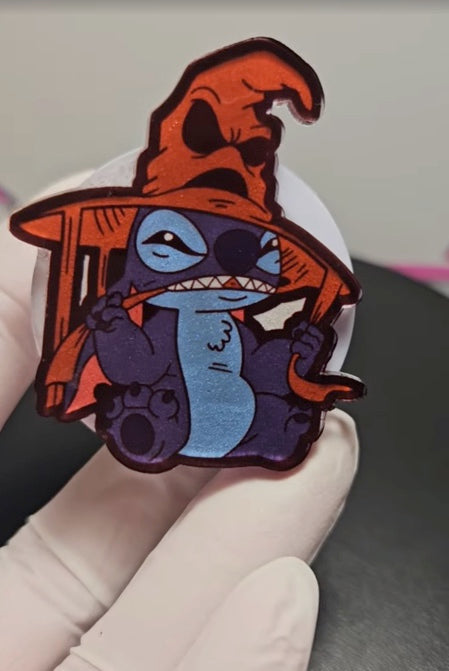 Phone Grip-Wizard Character