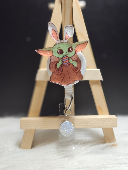 Easter Yoda Badge