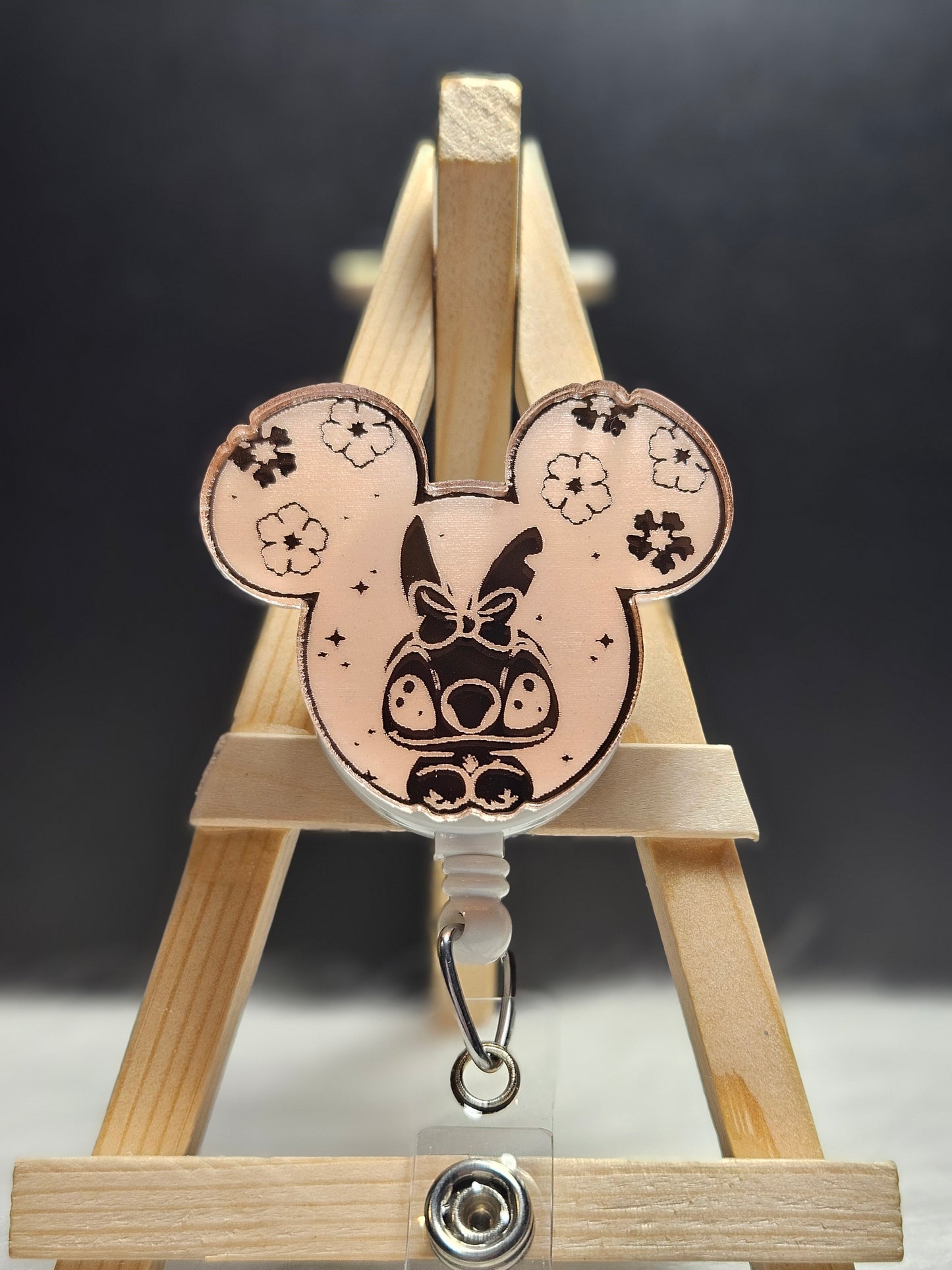 Mirrored Girl Character Badge