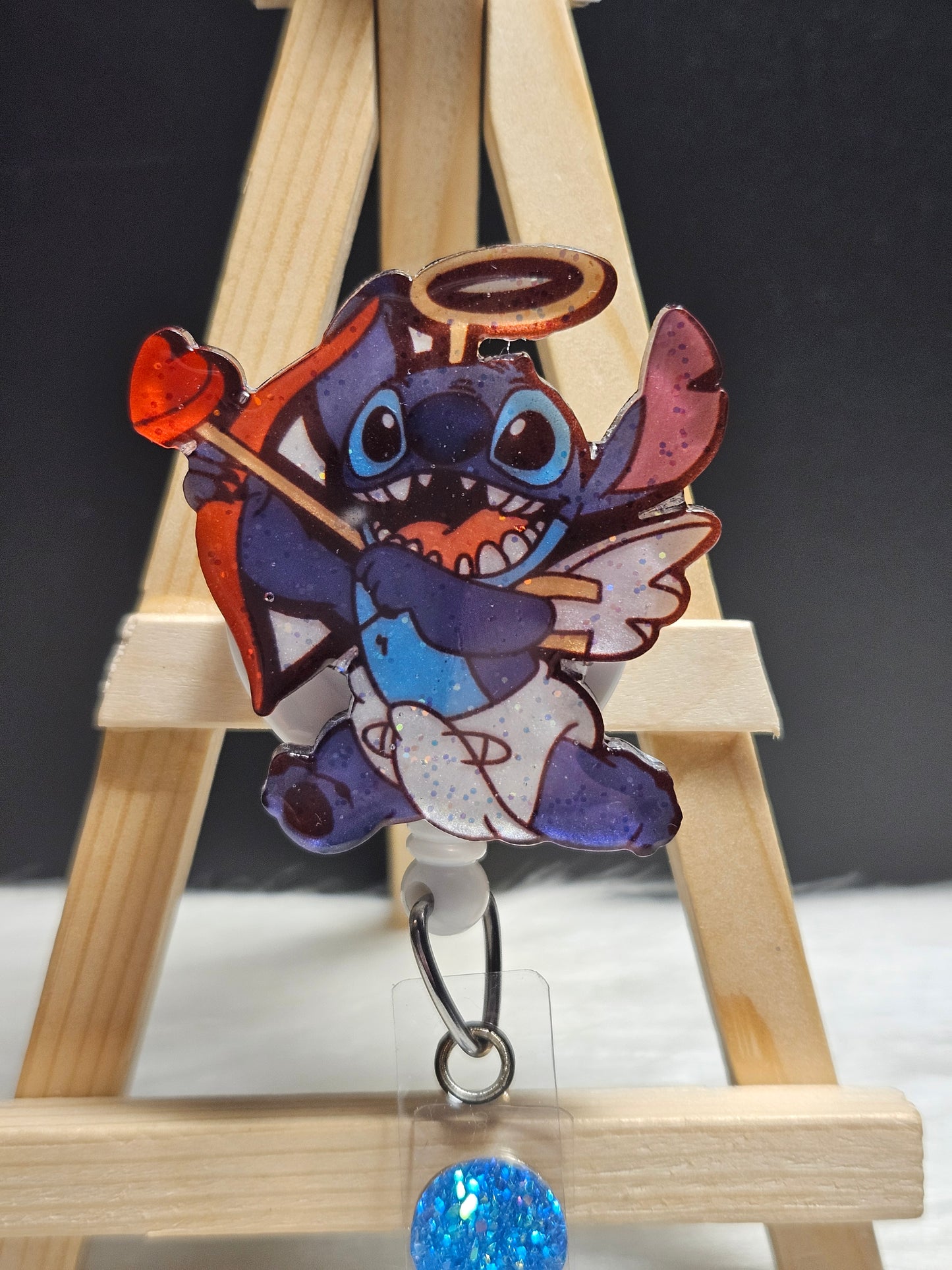 Cupid Stitch Badge Reel