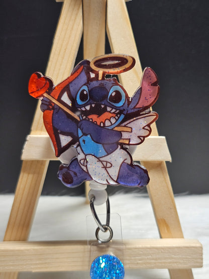 Cupid Stitch Badge Reel