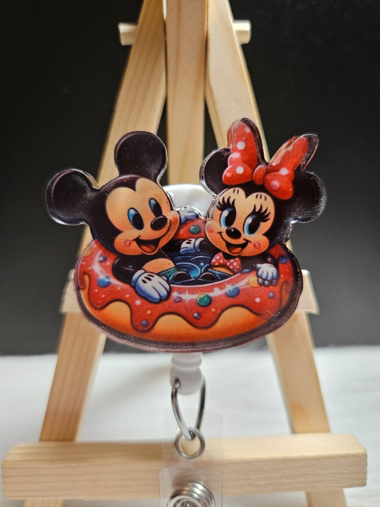 Baby Mickey And Minnie Badge