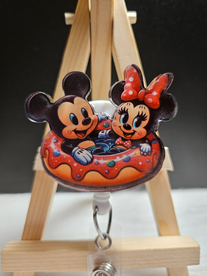 Baby Mickey And Minnie Badge
