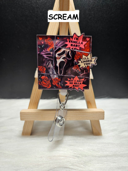 Scary Characters Badge