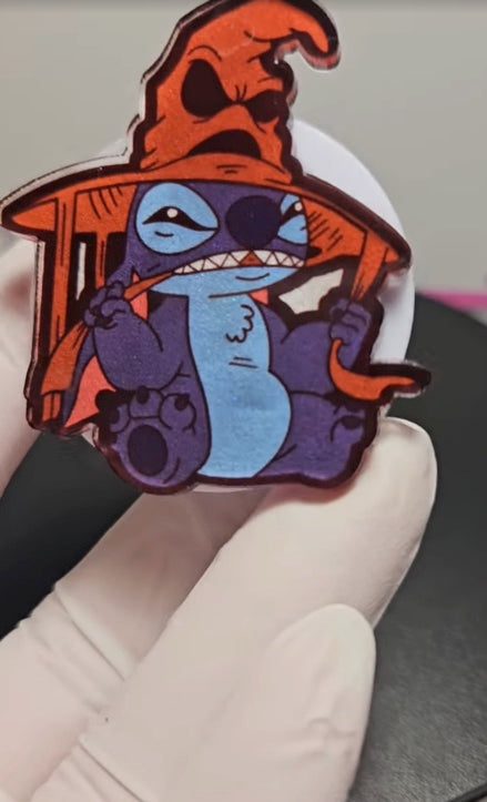 Phone Grip-Wizard Character