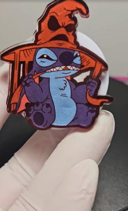 Phone Grip-Wizard Character