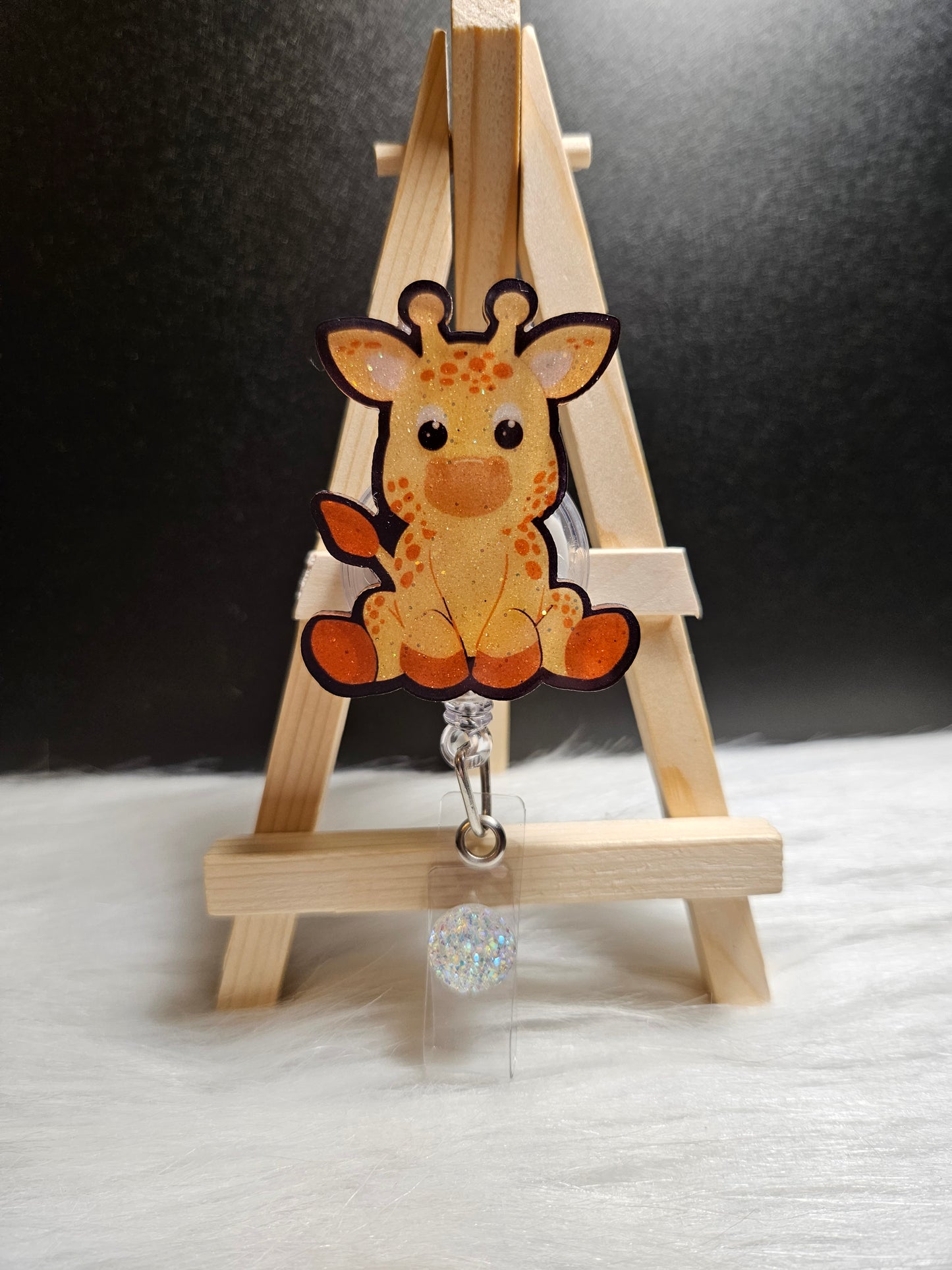 Giraffe Badge Reel