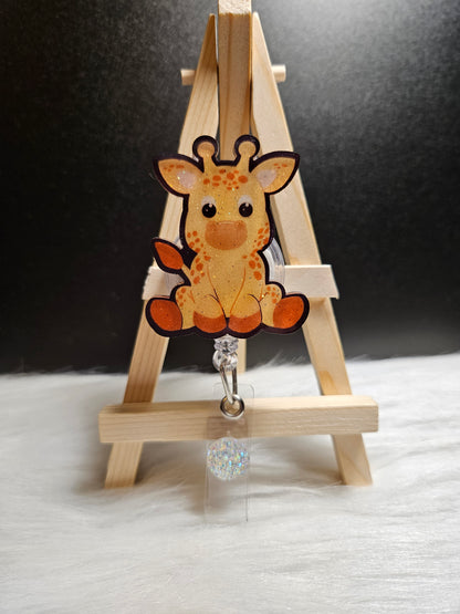 Giraffe Badge Reel