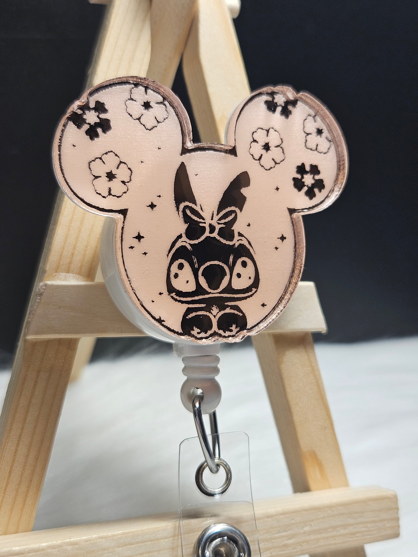 Mirrored Girl Character Badge