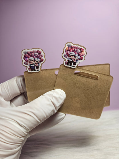 Badge Buddy Cute Valentine Couple