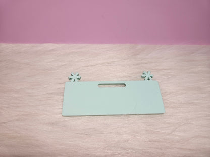 Badge Buddy Topper Snow Flakes